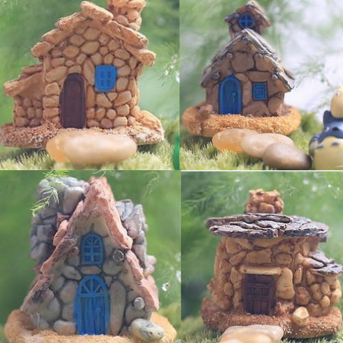 Stone House Fairy Garden Miniature Craft