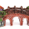 Miniature Antique Resin Bridge Fish Tank