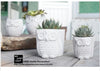 AIBEI-Creative Cement Owl Garden Pots Planters