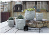 AIBEI-Creative Cement Owl Garden Pots Planters