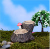 Cute Tree Stump Micro Landscape