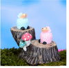 Cute Tree Stump Micro Landscape